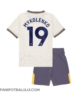 Everton Vitaliy Mykolenko #19 Echipament de Fotbal Replică 2024-25 Copii Treilea (+ Șorturi)